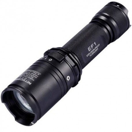 Nitecore Lampe de poche antidéflagrante ATEX EF1 (1x18650) CREE XM-L2 U3 (830 lumens)