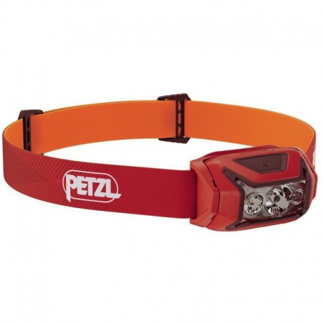 Lampe frontale PETZL ACTIK 450 lumens – Rouge