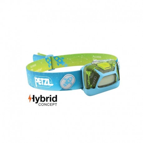 Lampe frontale PETZL TIKKID 20 lumens – Bleu