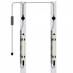 SCANGRIP LINE LIGHT 2 POST – 03.5225 – 1250 lm