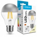 Ampoule LED MODEE E27 Globe A60 4 W 4000 K 400 lm calotte argentée