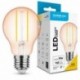 Ampoule LED MODEE E27 Globe A60 2 W 1800 K 150 lm ambrée