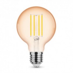 Ampoule LED MODEE E27 Globe G80 4 W 1800 K 360 lm ambrée