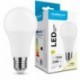 Ampoule LED MODEE E27 Globe A65 17 W 4000 K 2.500 lm