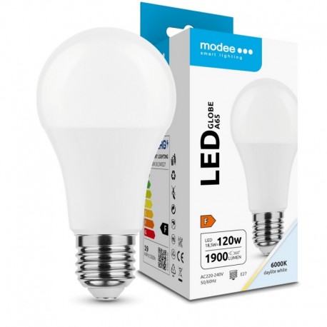 Ampoule LED MODEE E27 Globe A65 18,5 W 6000 K 1.900 lm