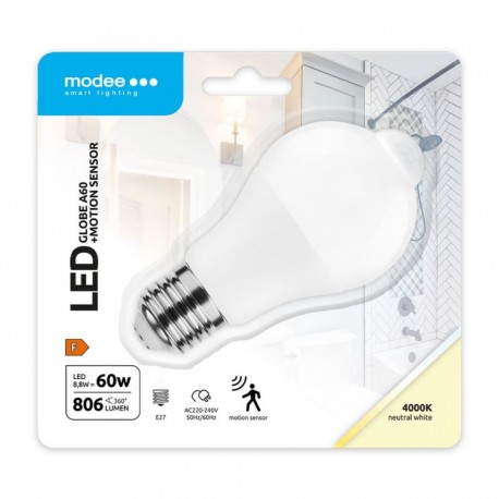 Ampoule LED Smart MODEE E27 Globe A60 8,8 W 4000 K 806 lm