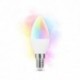 Ampoule LED Smart MODEE E14 Bougie C37 4,9 W RGB K 470 lm dimmable