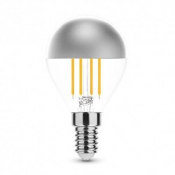 Ampoule LED MODEE E14 Mini globe G45 4 W 2700 K 400 lm calotte argentée