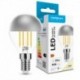 Ampoule LED MODEE E14 Mini globe G45 4 W 4000 K calotte argentée