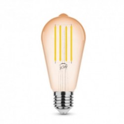 Ampoule LED MODEE E27 ST58 4 W 1800 K 360 lm ambrée
