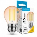 Ampoule LED MODEE E27 Mini globe G45 4 W 1800 K 360 lm ambrée