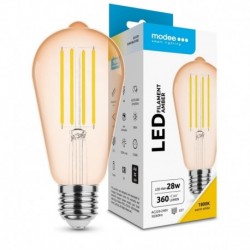 Ampoule LED MODEE E27 ST64 4 W 1800 K 360 lm ambrée