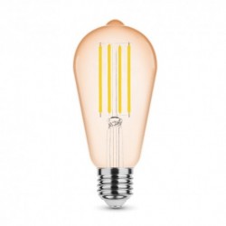 Ampoule LED MODEE E27 ST64 4 W 1800 K 360 lm ambrée
