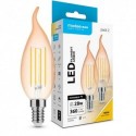 Ampoule LED MODEE E14 Bougie C37 4 W 1800 K 360 lm dimmable ambrée