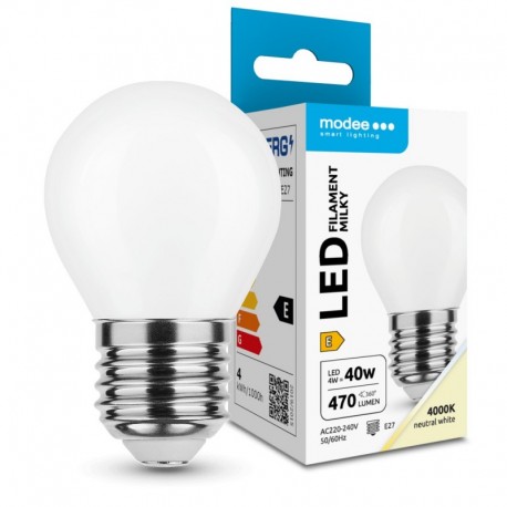 Ampoule LED MODEE E27 Mini globe G45 4 W 4000 K 470 lm