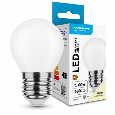 Ampoule LED MODEE E27 Mini globe G45 7 W 4000 K 680 lm