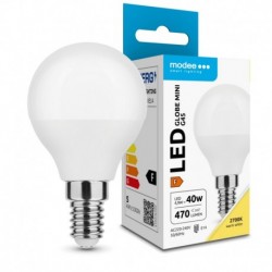 Ampoule LED MODEE E14 Mini globe G45 4,9 W 2700 K 470 lm