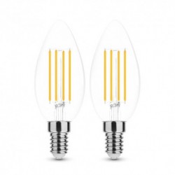 Ampoule LED MODEE E14 Bougie C37 7 W 2700 K 806 lm