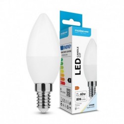 Ampoule LED MODEE E14 Bougie C37 8,5 W 6000 K 806 lm