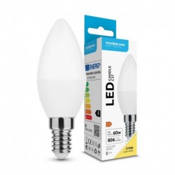 Ampoule LED MODEE E14 Bougie C37 8,5 W 2700 K 806 lm