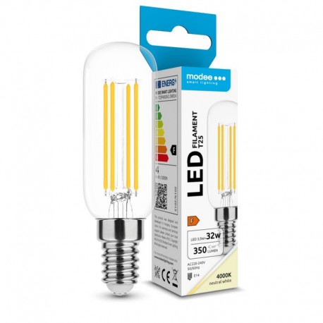 Ampoule LED MODEE E14 T25 3,5 W 4000 K 350 lm