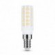 Ampoule LED MODEE E14 tubulaire 4,3 W 4000 K 450 lm