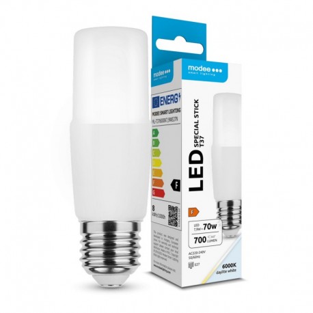Ampoule LED MODEE E27 T37 7,9 W 6000 K 700 lm