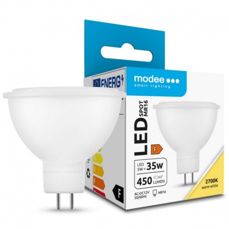 Ampoule LED MODEE GU5.3 Spot 5 W 2700 K 450 lm