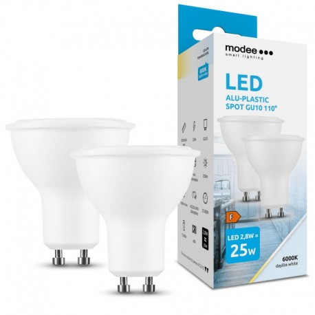 Ampoule LED MODEE GU10 Spot 2,8 W 6000 K 250 lm