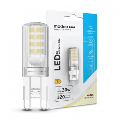 Ampoule LED MODEE G9 G9 2,6 W 4000 K 320 lm
