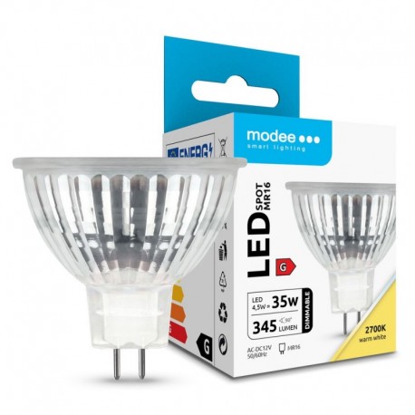 Ampoule LED MODEE GU5.3 Spot 4,5 W 2700 K 345 lm dimmable