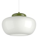 EGLO BERARDELLI 902998 – suspension vert et blanc Ø 30 cm – chambre enfant