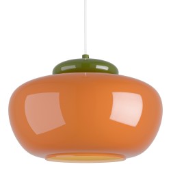 EGLO BERARDELLI 902999 – suspension orange et vert Ø 30 cm – chambre enfant