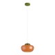 EGLO BERARDELLI 902999 – suspension orange et vert Ø 30 cm – chambre enfant