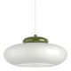 EGLO BERARDELLI 903003 – suspension vert et blanc Ø 32 cm – chambre enfant
