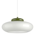 EGLO BERARDELLI 903003 – suspension vert et blanc Ø 32 cm – chambre enfant