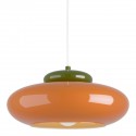 EGLO BERARDELLI 903004 – suspension orange et vert Ø 32 cm – chambre enfant