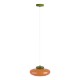 EGLO BERARDELLI 903004 – suspension orange et vert Ø 32 cm – chambre enfant