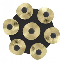 EGLO DRACERA 390411 – plafonnier noir – Ø 505 mm