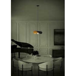 EGLO SACEDA 390393 – suspension noir et doré – H 1500 mm