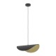 EGLO SACEDA 390393 – suspension noir et doré – H 1500 mm