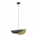 EGLO SACEDA 390393 – suspension noir et doré – H 1500 mm
