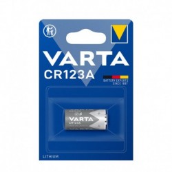 Pile Varta CR123A CR123 lithium 3 V – blister de 1