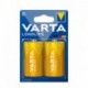 Piles Varta Longlife D LR20 1,5 V – lot de 2