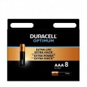8 piles Duracell Optimum AAA LR03 alcalines 1,5V