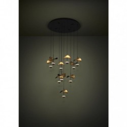 EGLO DRACERA 390339 – suspension noir – Ø 580 mm