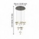 EGLO DRACERA 390339 – suspension noir – Ø 580 mm