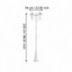 EGLO NAVEDO 93454 – borne blanc – Ø 560 mm