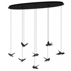 EGLO PARATEBUENO 390055 – suspension noir – H 1500 mm