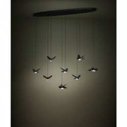 EGLO PARATEBUENO 390055 – suspension noir – H 1500 mm